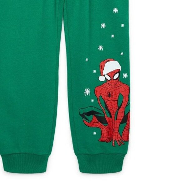 Marvel Amazing Spider-Man Spiderman Boys Sweatshirt & Joggers, Sizes 4-18 - NWT - Picture 3 of 5